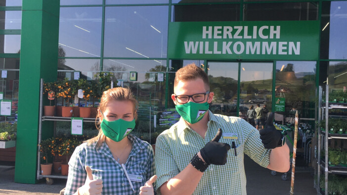 Unsere Mitarbeiterinnen und Mitarbeiter freuen sich auf Ihren Besuch ... SICHER durch diese Zeit! Impression #1