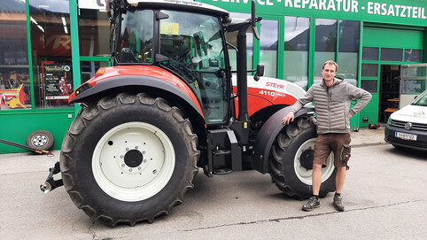 Maschinenübergabe  Tischlermeister Alois Prossegger