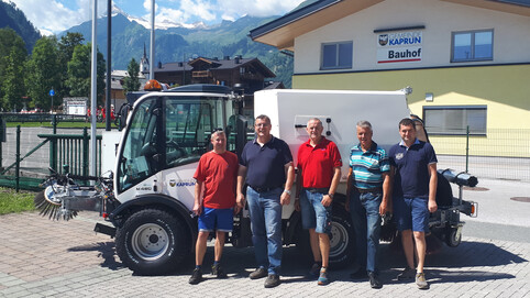 Maschinenübergabe Gemeinde Kaprun