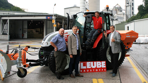 LEUBE Baustoffe & Salzburger Lagerhaus - eine Partnerschaft, auf die man bauen kann!