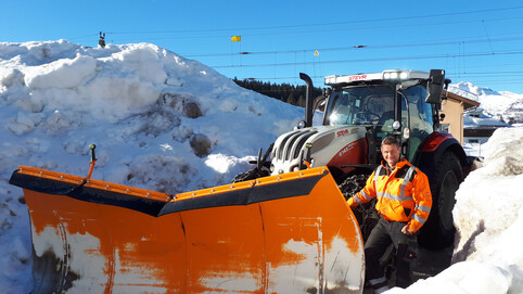 Maschinenübergabe Gemeinde Hochfilzen