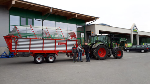 Maschinenübergabe Landwirtschaftsschule Tamsweg