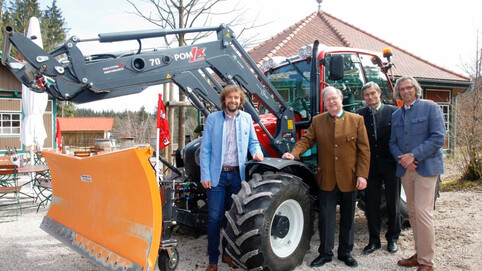 Maschinenübergabe Freilichtmuseum Großgmain