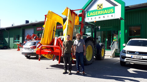 Maschinenübergabe Braunwieser