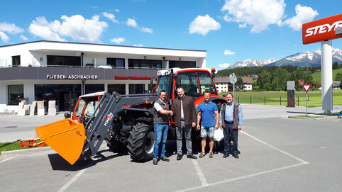 Maschinenübergabe Landwirtschaftliche Fachschule Tamsweg