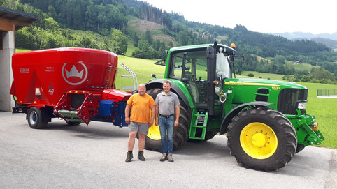Maschinenübergabe Mitteregger