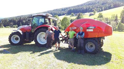 Maschinenübergabe Pressgemeinschaft Göriach