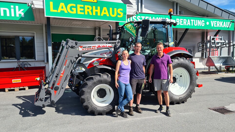 Maschinenübergabe Plaickner