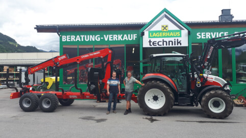 Maschinenübergabe Gasser Martin
