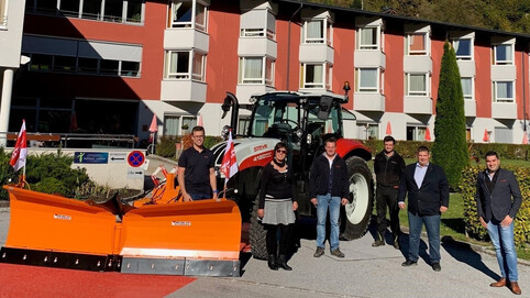 Maschinenübergabe Gemeinde Mühlbach