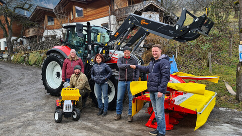 Übergabe Familie Pichler - Augut