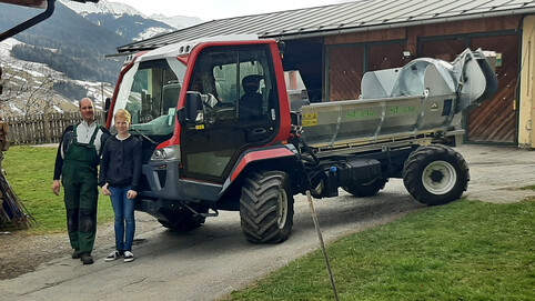 Maschinenübergabe Plaickner