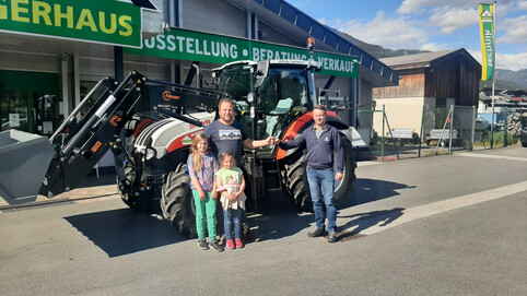 Maschinenübergabe Entleitner Martin vlg. Waldhäusl