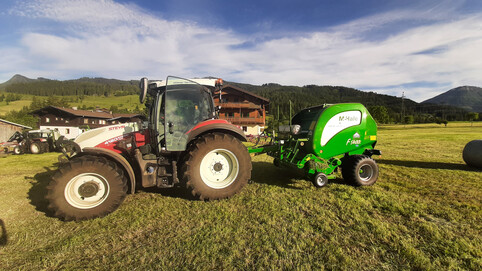 Maschinenübergabe im Pinzgau