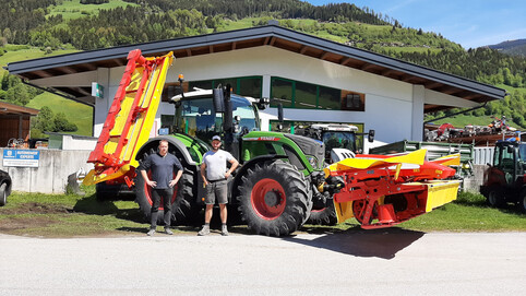 Maschinenübergabe Agrarservice Manuel Gruber in Uttendorf